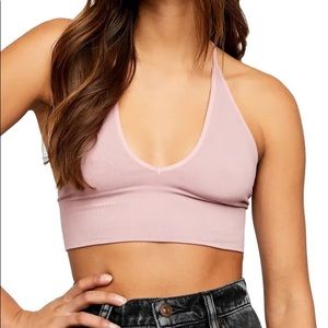 Free people scoop me up T back bralette